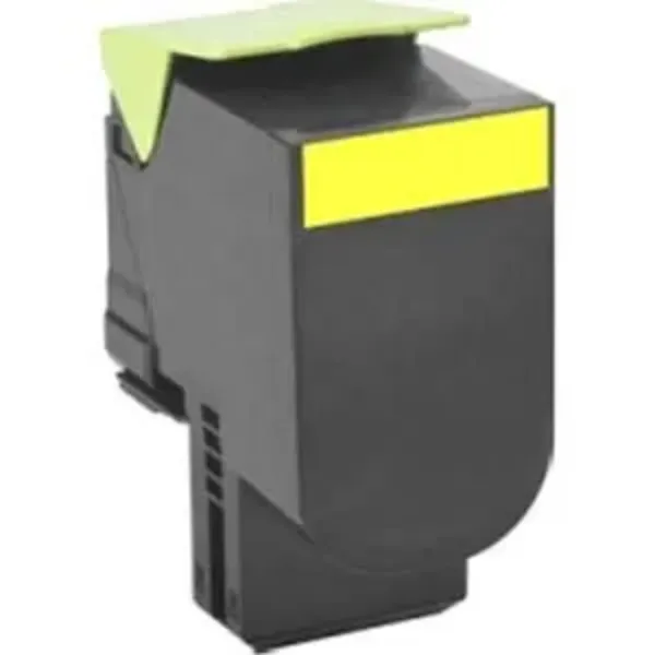 Lexmark (700H4) CS310, CS410 High Yield Yellow Non-Return Program Toner Cartridge (3,000 Yield)