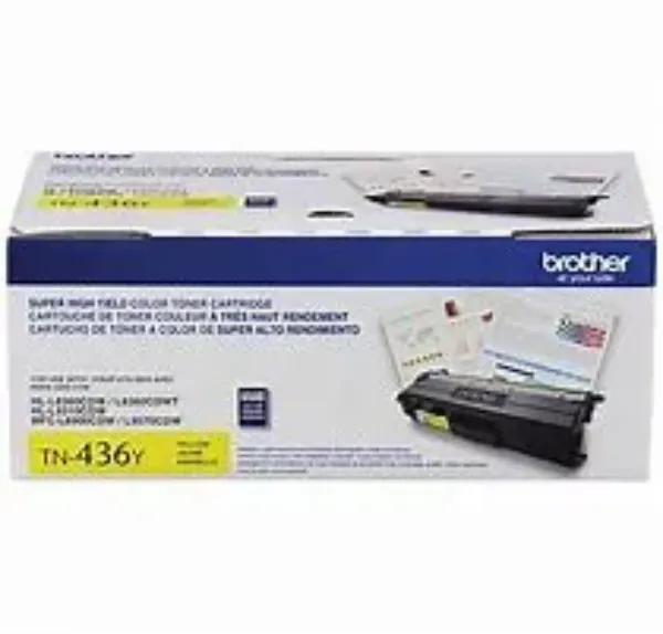 Brother HL-L8360CDW, L9310CDW, MFC-L8900CDW, L9570CDW Super High Yield Yellow Toner (6,500 Yield)